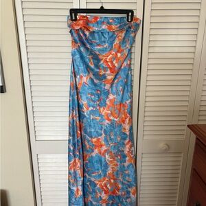 Hello Molly Highway to Heaven Maxi Dress Blue Size 4